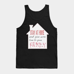 stay at home Tank Top